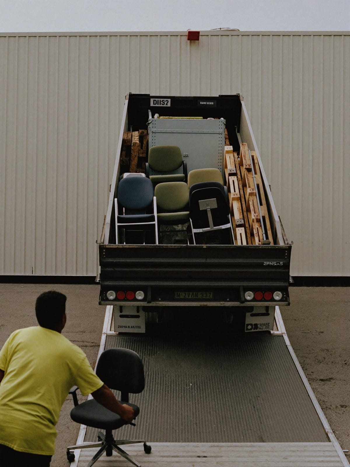 Commercial junk removal job in Charlotte, NC